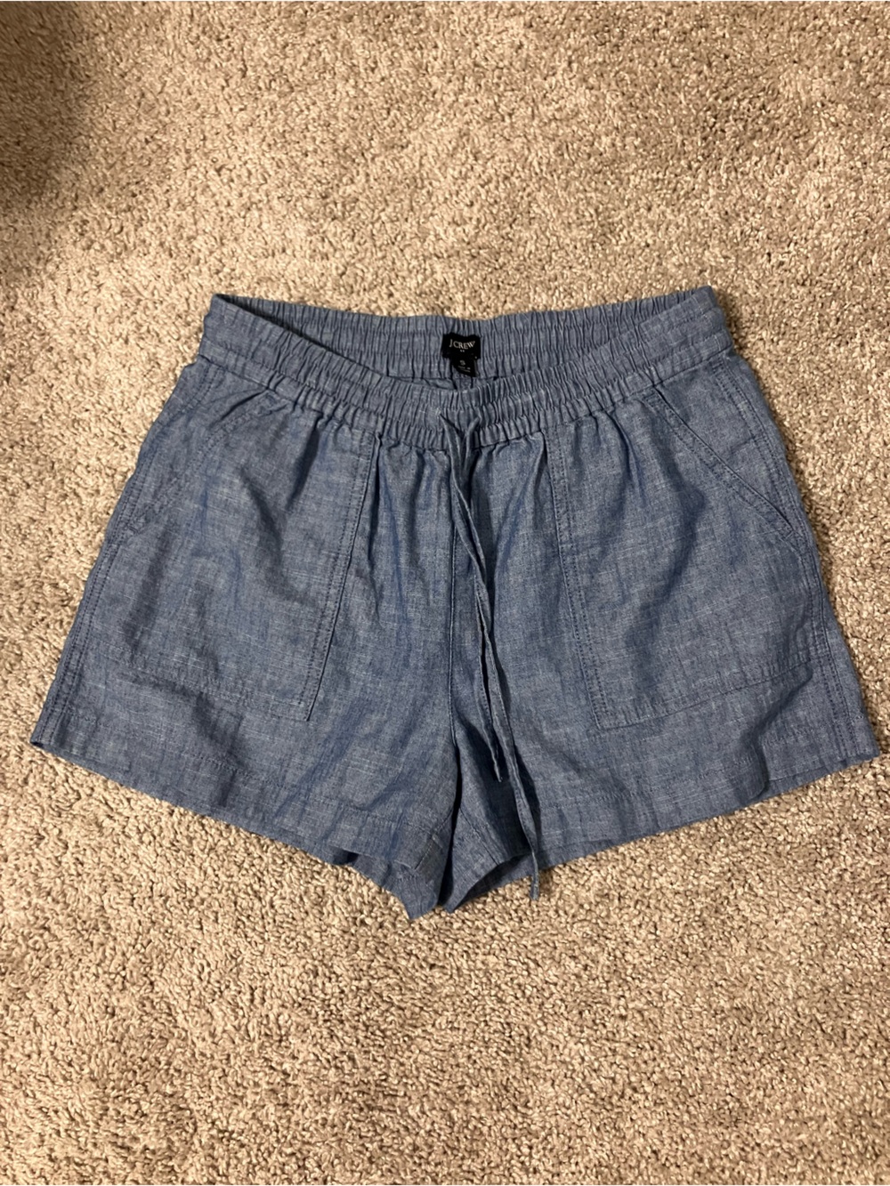 J Crew Chambray Drawstring Women’s Shorts